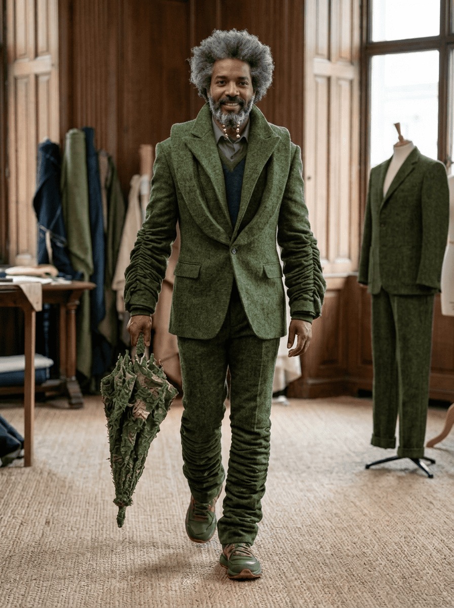 The Moss Trimmed Modernist